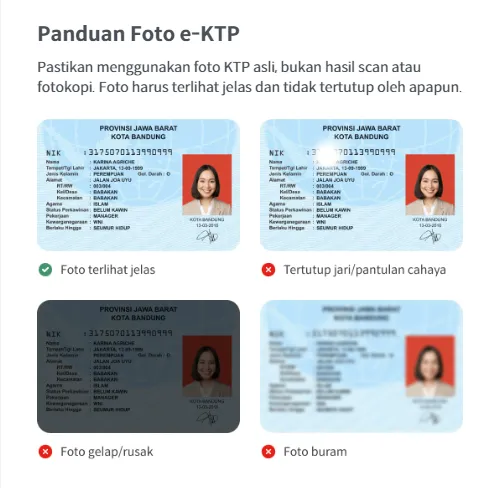 Panduan Foto KTP